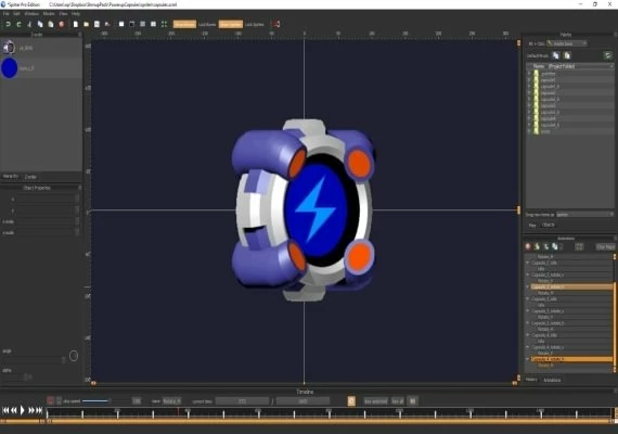 Spriter - Radius-Wing SHMUP Animated Art Pack EN Global