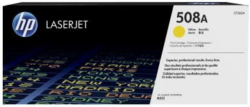 Toner, HP, 508A CF362A, origjinal, për LaserJet, rendiment 5000 faqe, verdhë
