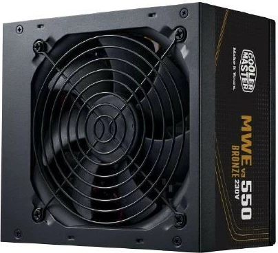 Kasë Cooler Master MWE Bronze 550W v3, ATX 3.1, 80 PLUS Bronze, e zezë