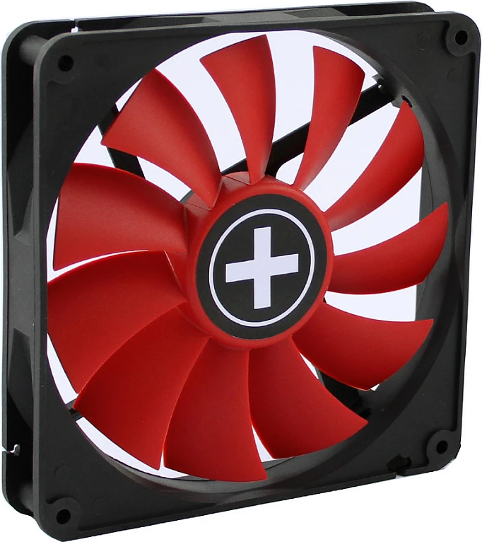 Ventilator për kasë Xilence XPF140.R, 140mm, 3-Pin, kuqe/zezë
