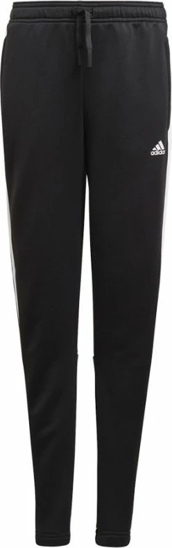 Pantallona sportive për vajza adidas, të zeza [Madhësia: 128 cm]
