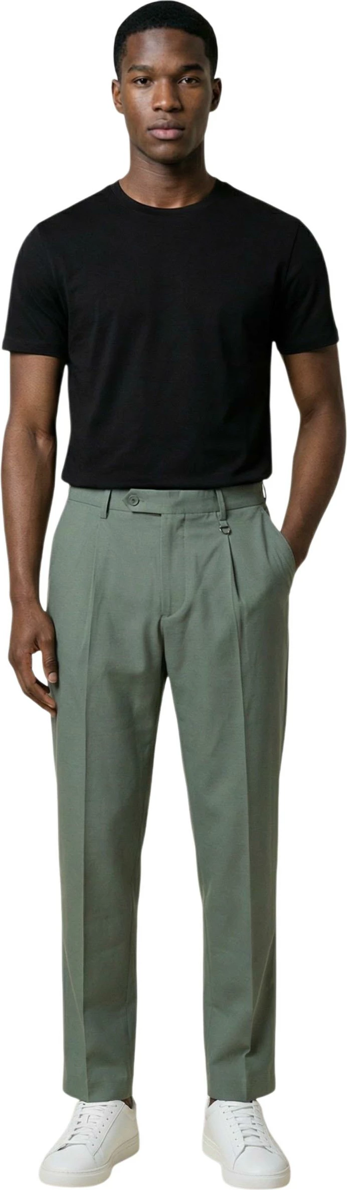 Pantallona për meshkuj Antony Morato LUIS Regular Fit MMTR00715-FA800210, jeshile sherebele [Madhësia: W32]
