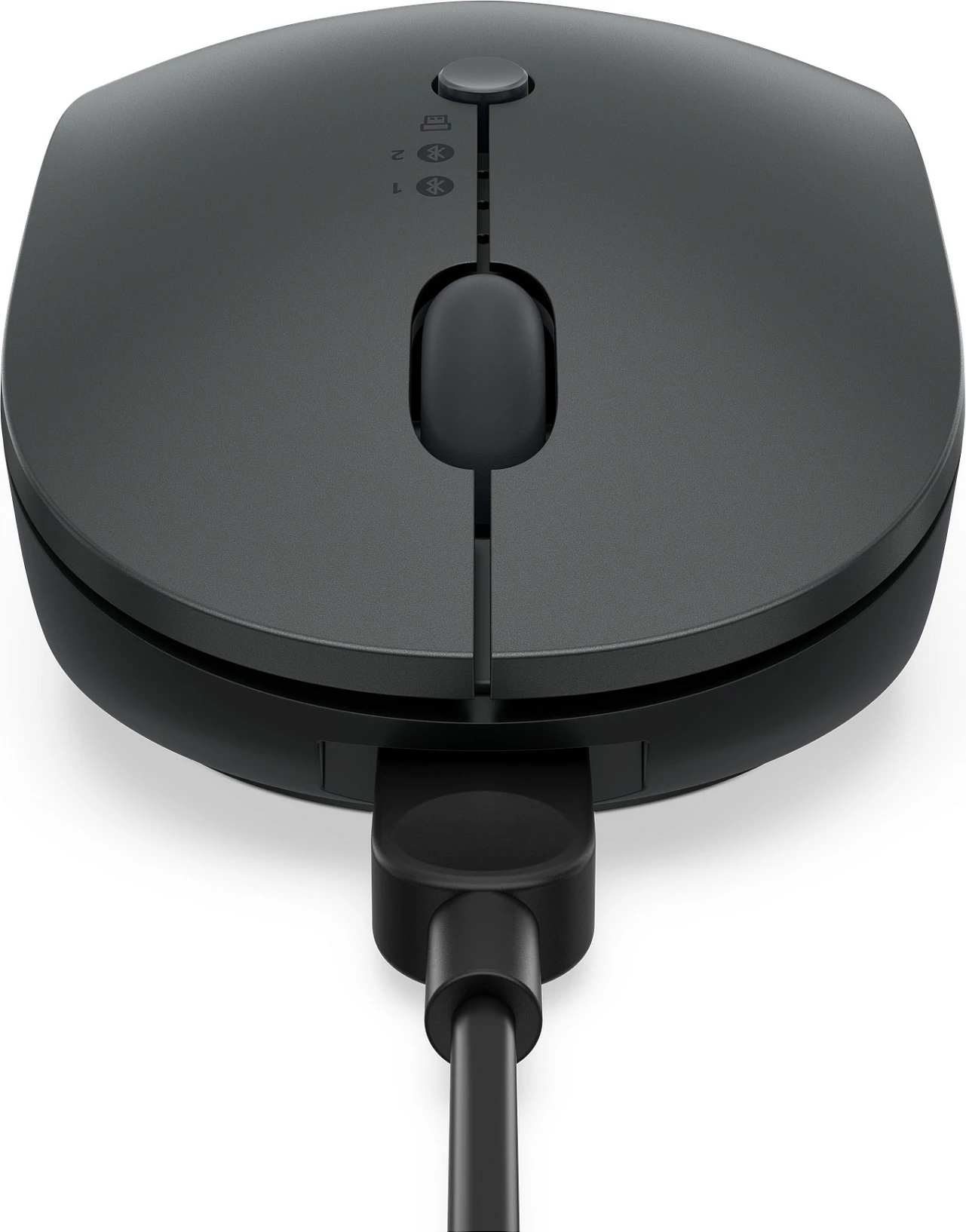 Maus Lenovo Multi-Device X9 Edition, pa kabllo, 2.4GHz + Bluetooth 5.0, 2400 DPI, USB-C, gri/zi