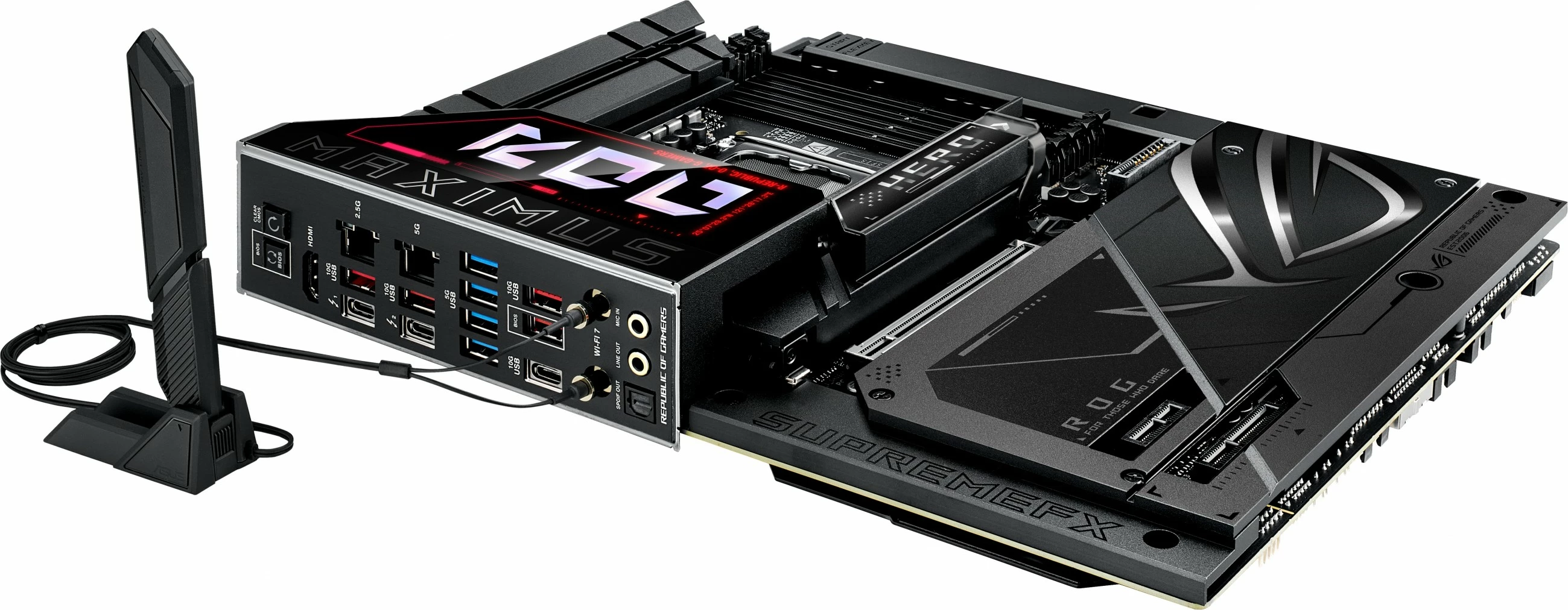Pllakë amë ASUS ROG MAXIMUS Z890 HERO BTF, Intel, LGA 1851, DDR5, 256 GB