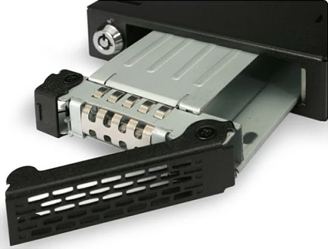 Sirtar hot-swap për HDD/SSD 2.5" Icy Dock MB991IK-B, SATA/SAS 6Gb/s, për bay 3.5", i zi