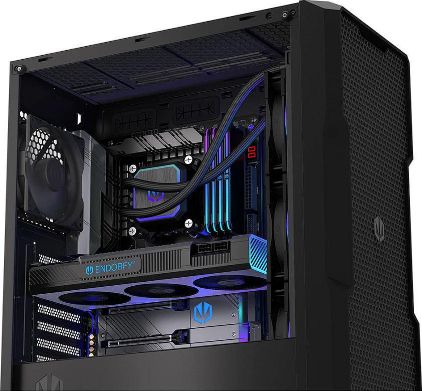 Ftohës i lëngshëm AIO për CPU Endorfy Navis F360 ARGB, 360mm, 3x120mm, i zi