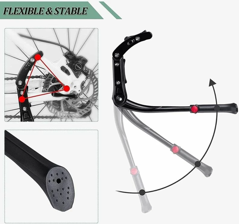 Kickstand biçiklete Rockbros, unisex, e zezë