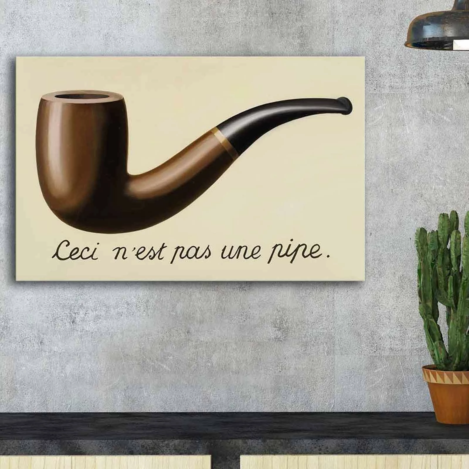 Pikturë dekorative në kanavacë Wallity, FAMOUSART-071, shumëngjyrëshe, 45x70cm