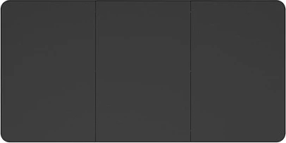 Sipërfaqe tavoline LogiLink, 1200x600mm, 3 pjesë, e zezë