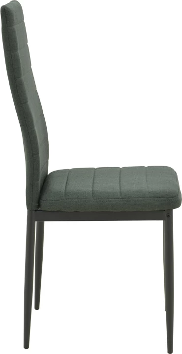 Set tavoline me karrige Balou-Parker, 5 copë, ngjyrë e zezë dhe anthracite, D120x73cm