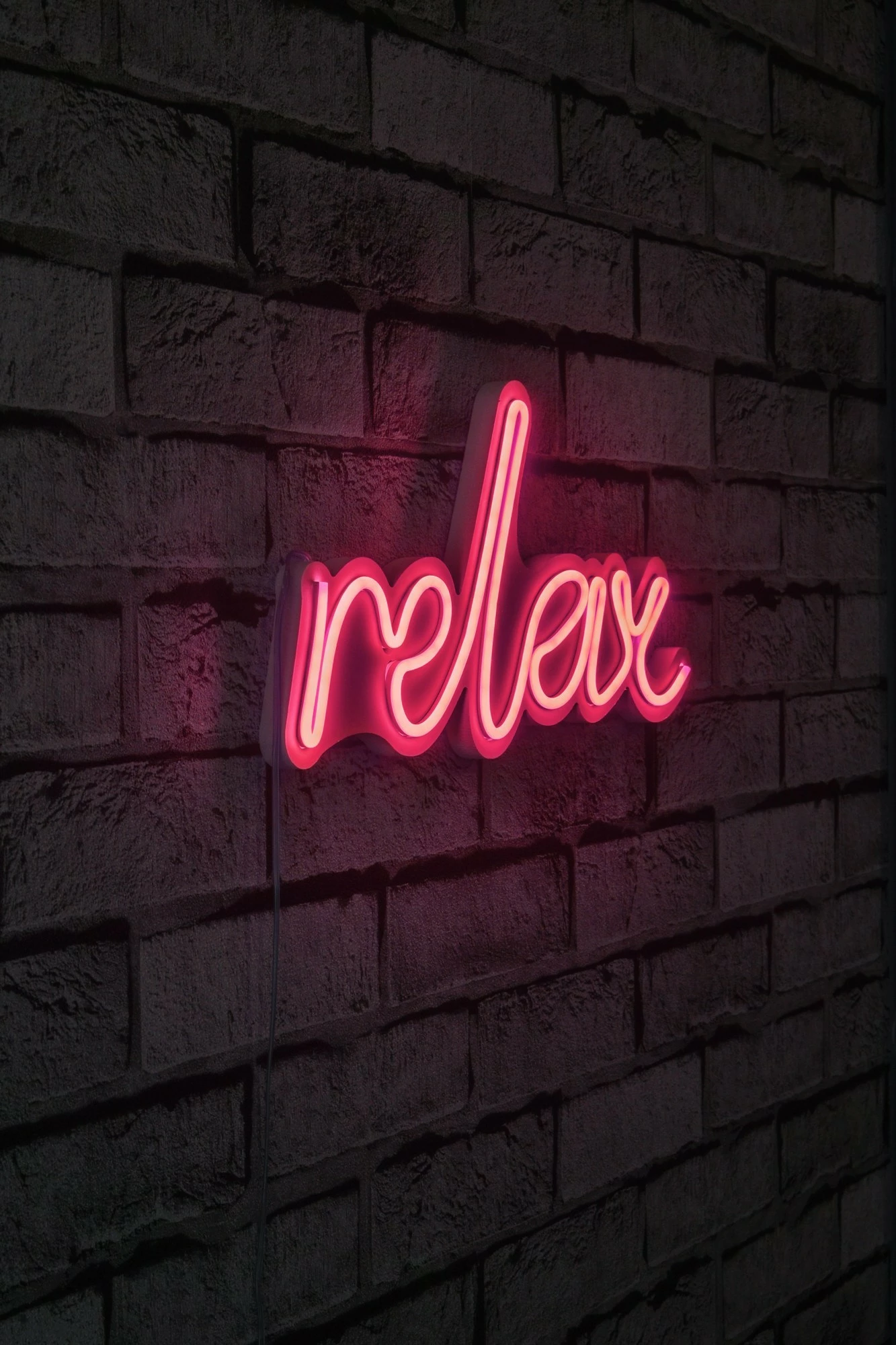 Dritë dekorative LED, plastikë, ngjyrë rozë, Wallity Relax