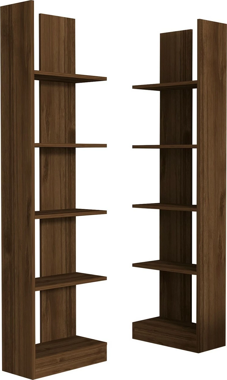 Raft librash Hanah Home, Ikiz, ngjyrë arre