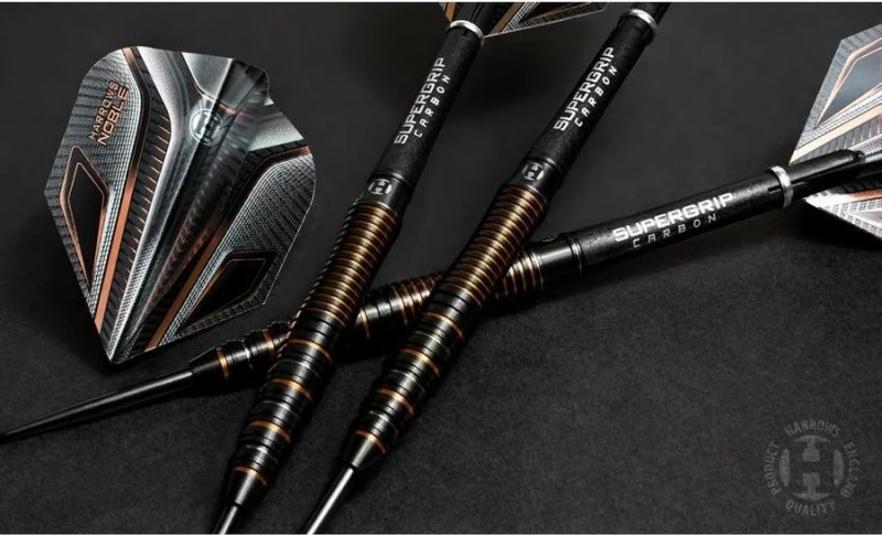 Shigjeta darts Harrows, unisex, të zeza [Pesha: 25 g]