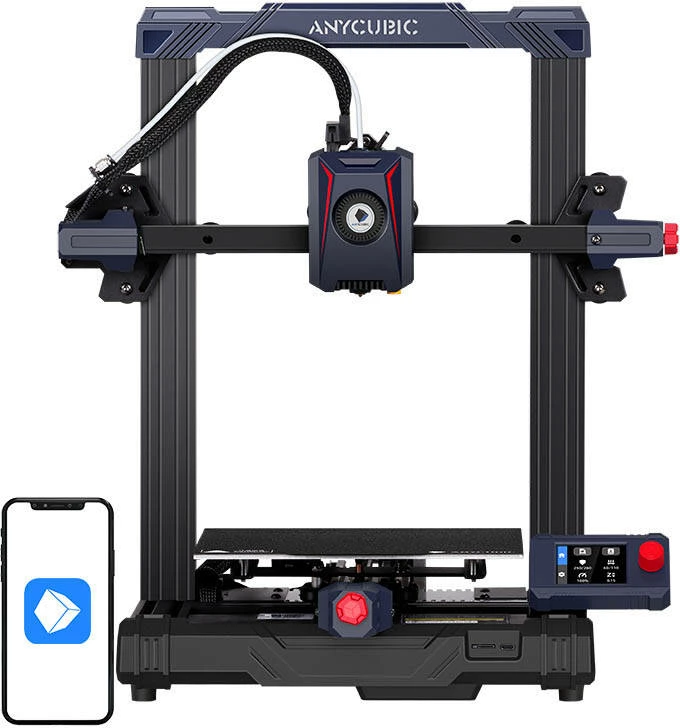 Printer 3D AnyCubic Kobra 2 Neo, FDM, 250 mm/s, 250x220x220 mm, i zi