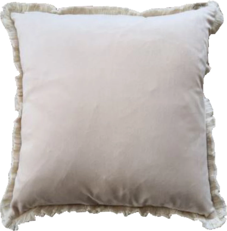 Jastëk dekorativ Feathers, kadife, shumëngjyrësh, 45x45cm