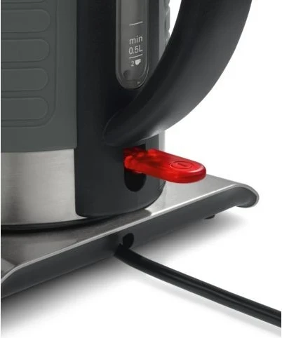 Çajnik Bosch TWK7S05, 1.7L, 2200W, gri