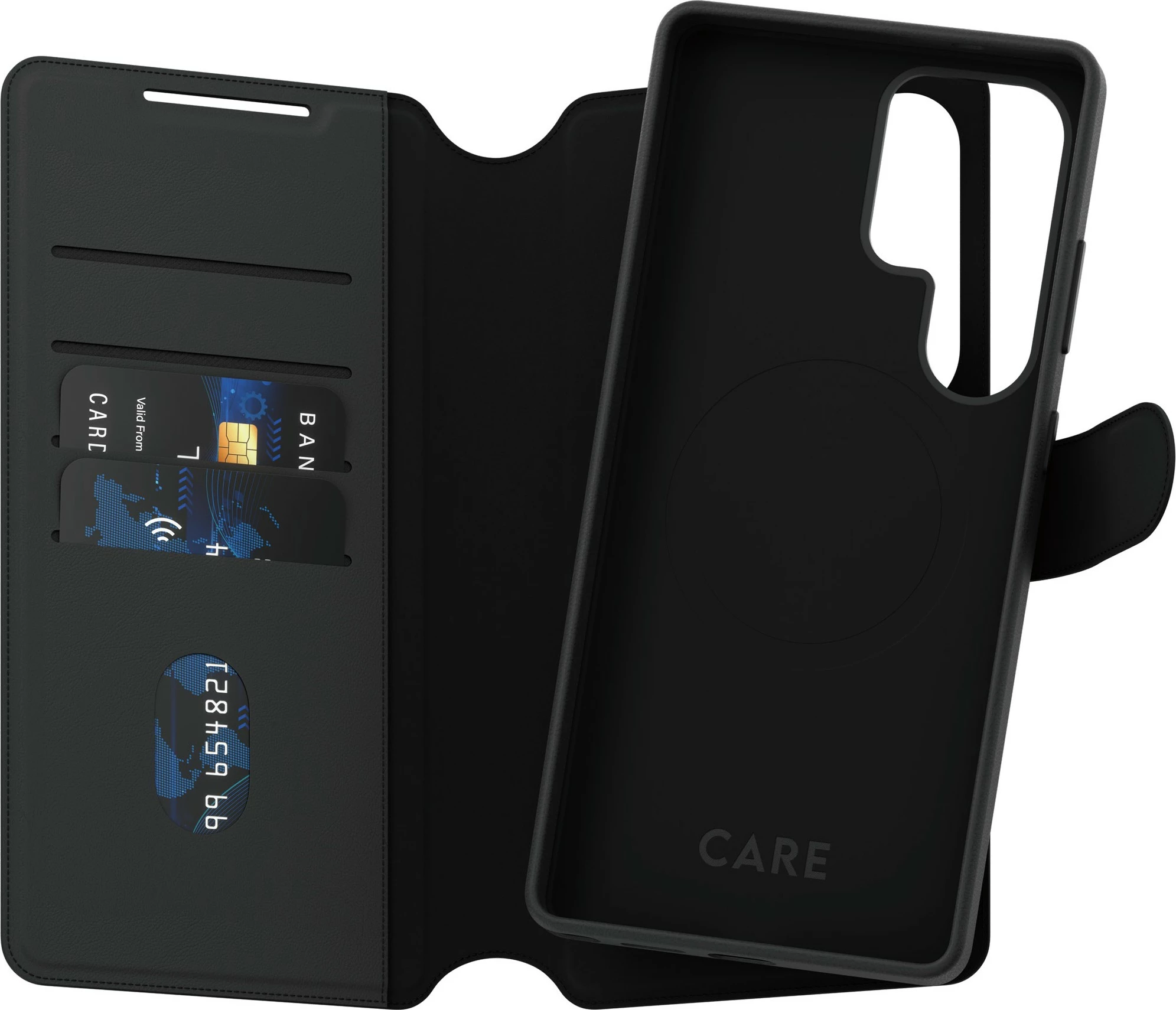 Mbështjellës PanzerGlass CARE Feature Case Tango 2-in-1, për Galaxy S25 Ultra, i zi