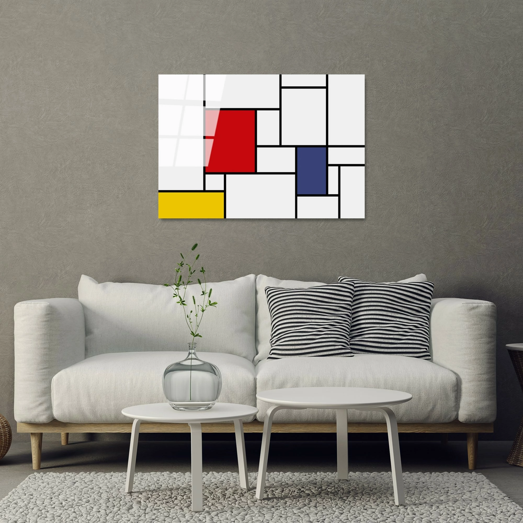Pikturë dekorative prej xhami të temperuar, Wallity UV-181, 70x100cm