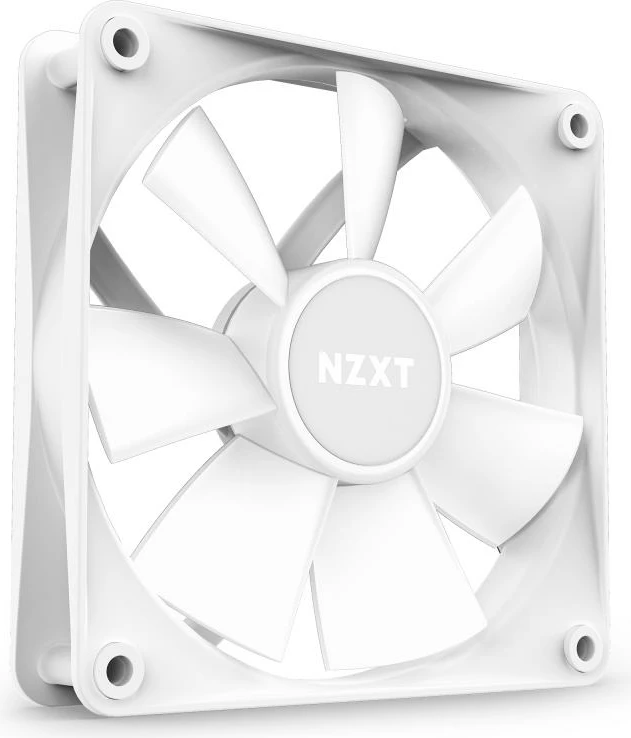 Ventilator kasë PC, NZXT F Series F140 RGB Core Twin Pack RF-C14DF-W1/RFC14DFW1, 140mm, RGB, 500rpm, 34dB, i bardhë, set dysh