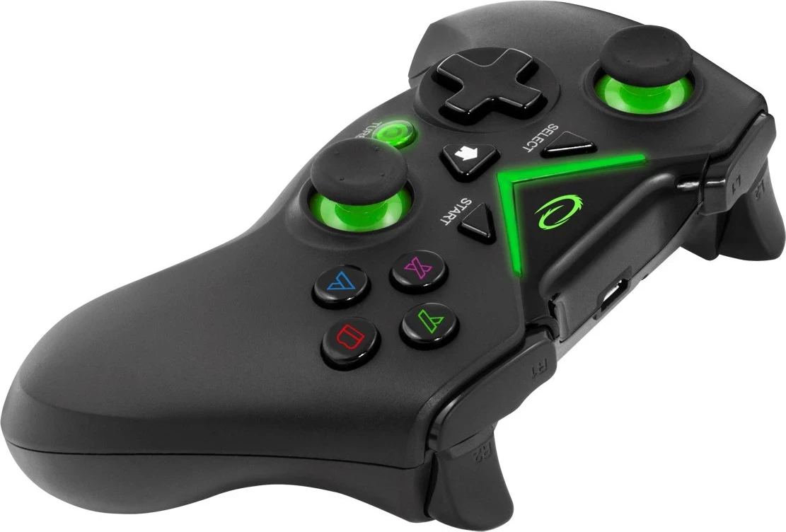 Kontroller Gaming Esperanza EGG112K për PS3, Xbox One, PC, i zi