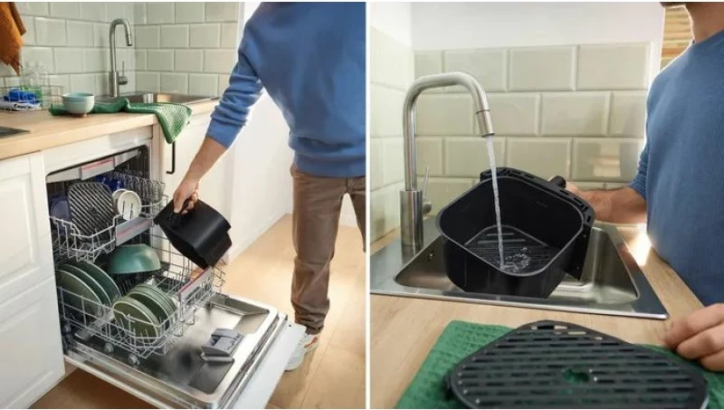 Fritezë me ajër Bosch Serie 4 MAF462B0, e zezë