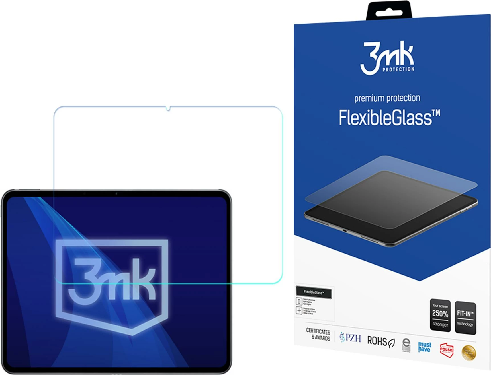 Xham mbrojtës hibrid 3mk FlexibleGlass për OnePlus Pad Go 2