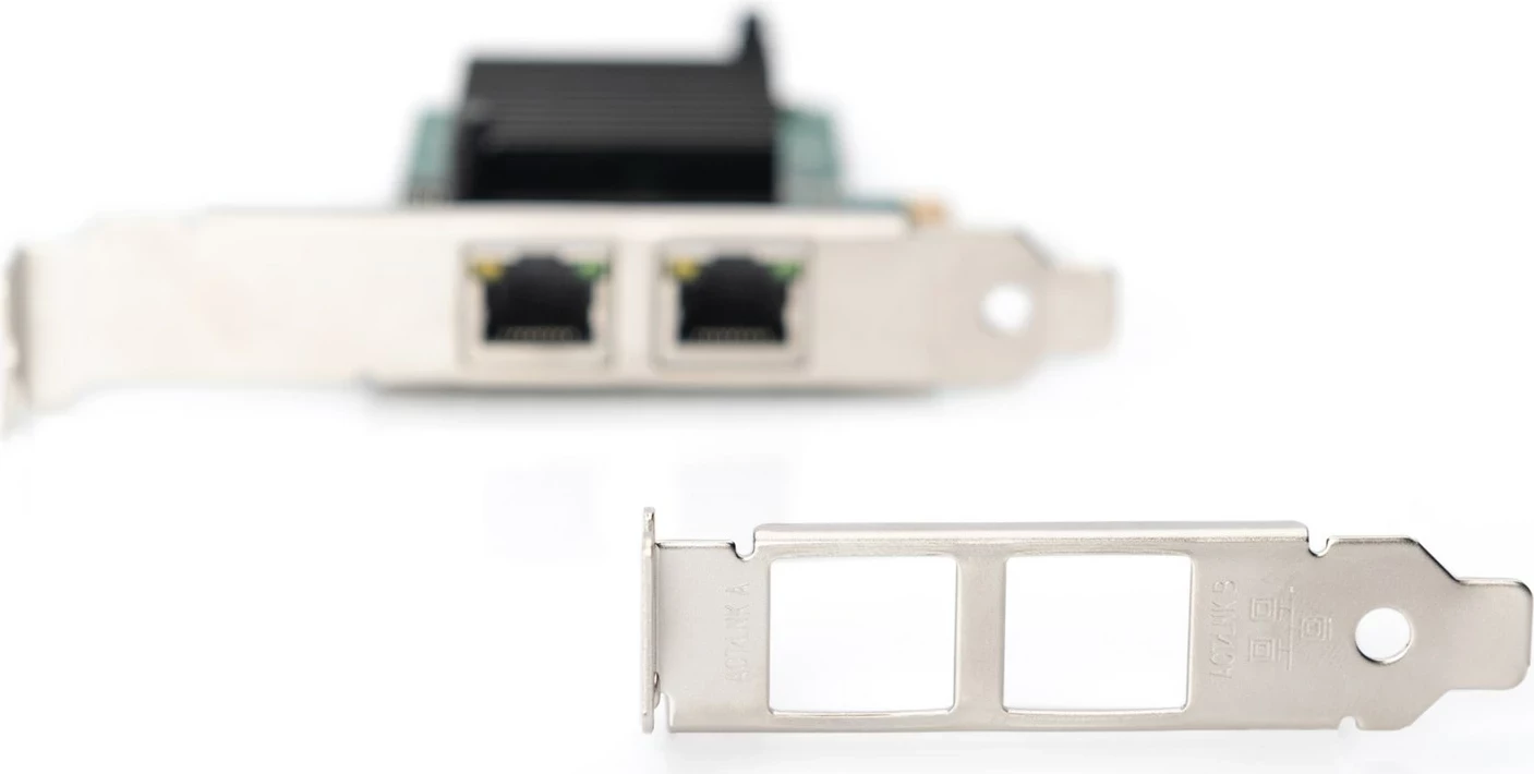 Kartë rrjeti DIGITUS DN-10132, PCI Express, 2 porta Gigabit Ethernet