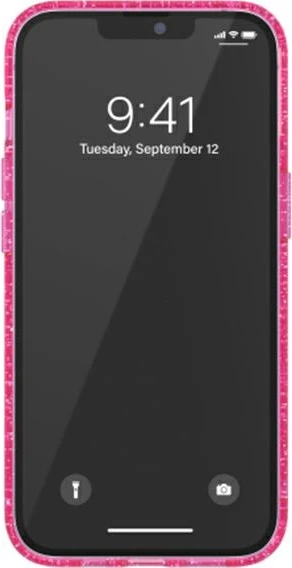 Mbështjellës Adidas OR për iPhone 13 Pro / 13 6.1", Glitter, rozë