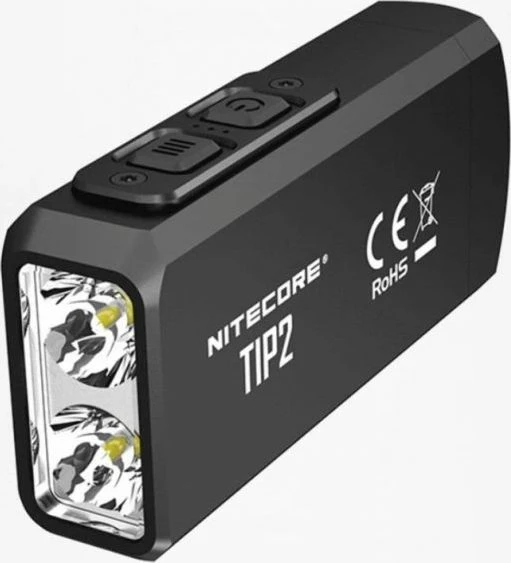Llambë dore Nitecore TIP2 720 lm LED me bateri, e zezë
