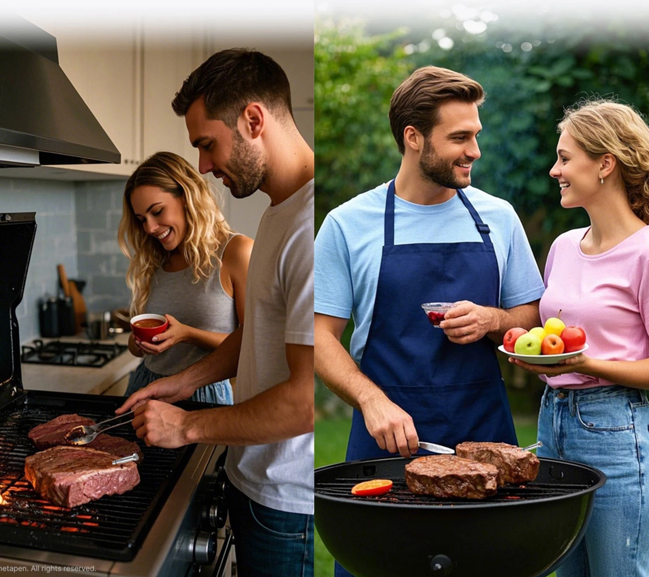 Termometër kuzhine me Bluetooth, Meatmeet S Pro, sondë pa kabllo çelik inox IP69, saktësi ±0.1°C, rreze 120 m, gri