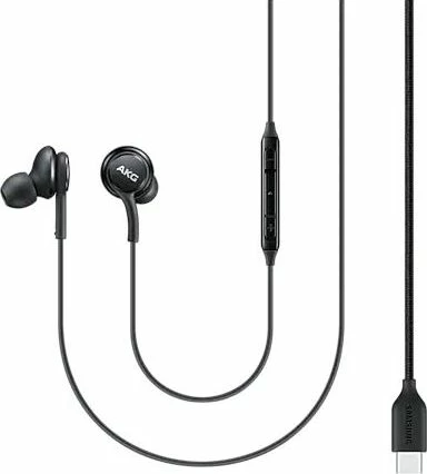 Kufje in-ear Samsung AKG EO-IC100 USB-C me mikrofon, të zeza