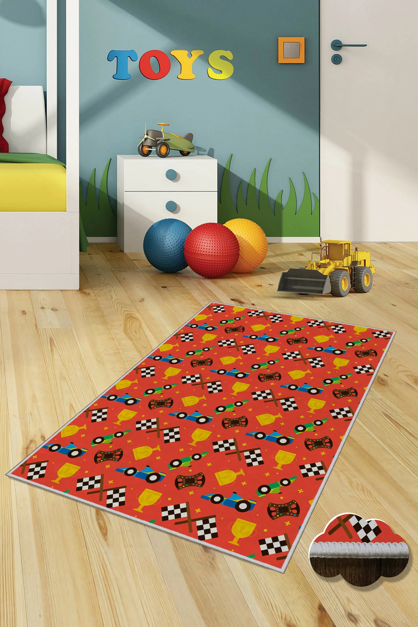Qilim për korridor, shumëngjyrësh, Conceptum Hypnose WOOKECE073, 100x300cm