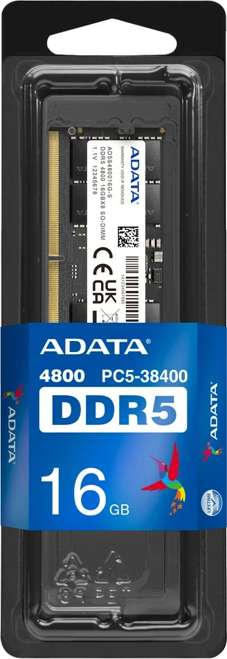 RAM memorje ADATA Premier 16GB DDR5 SO-DIMM 4800MHz e zezë
