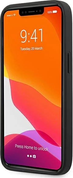 Mbështjellës Ferrari On Track Carbon Stripe për iPhone 13 mini 5.4", i kuq, hardcase