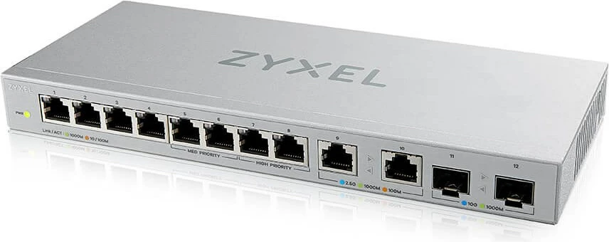 Switch Zyxel XGS1010-12-ZZ0102F, Gri