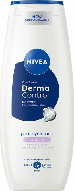 Xhel dushi për femra Nivea Derma Control Restore 500ml