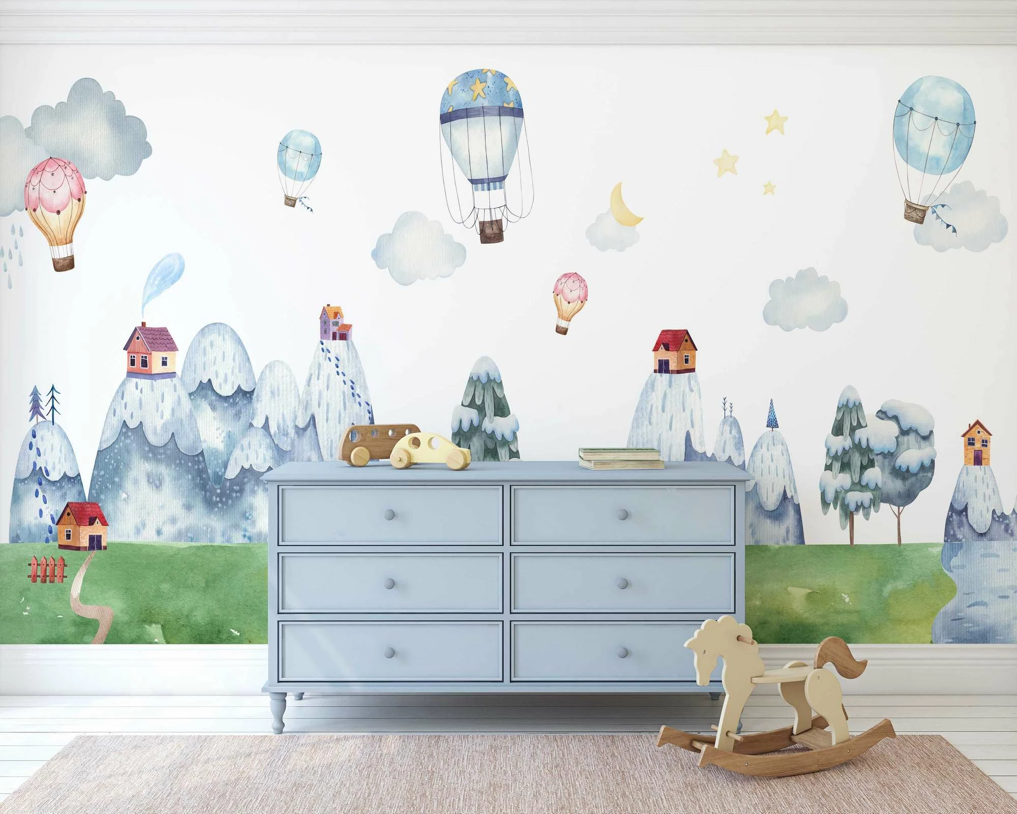 Murale muri Wallity, MDK-00113, 300x270 cm