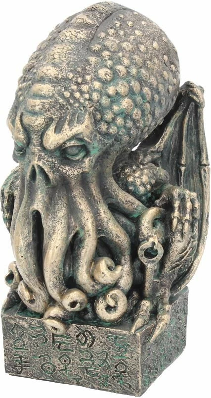 Figurinë dekorative NEMESIS NOW Cthulhu 17 cm, rrëshirë, gri-jeshile