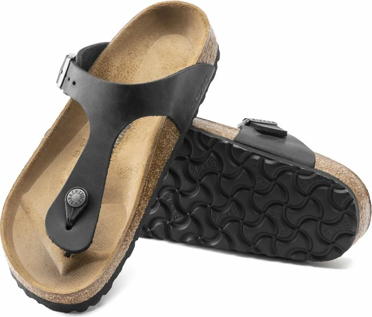 Flip-flops Birkenstock për meshkuj/femra, të zeza