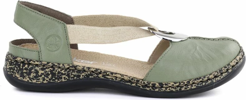 Sandale Rieker 46461-52, të gjelbra