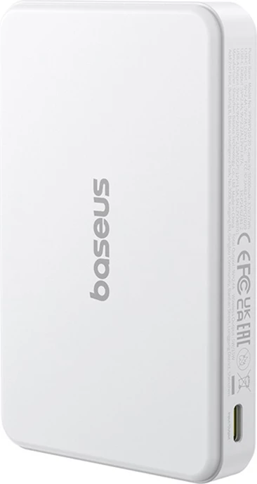 Powerbank Baseus Airpow2 Qi2, 10000mAh, 22.5W, e bardhë
