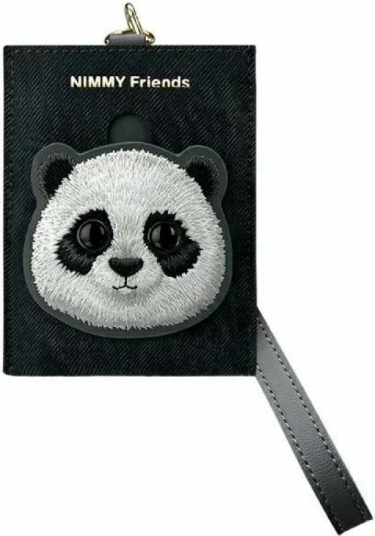 Portofol kartash Nimmy Big Eyed Pet 2.0, mace, i zi