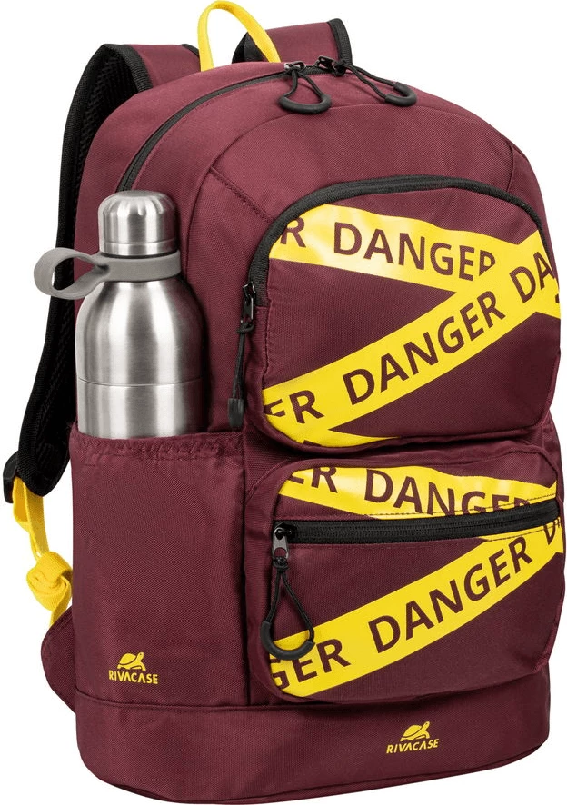 çantë shpine RIVACASE 5421 Erebus, waterproof, 14L, për laptop/tablet deri 10.1\", e kuqe burgundy