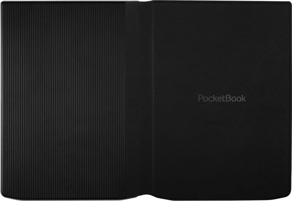 Këllëf flip PocketBook InkPad 4 7.8", me mbyllje magnetike, eko-lëkurë, i zi