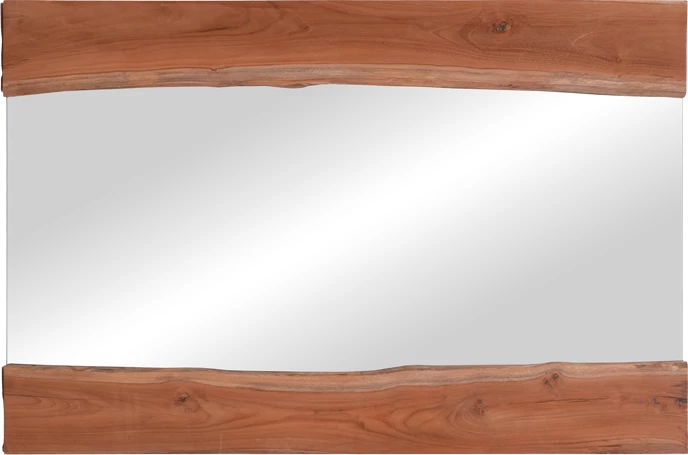 Pasqyrë Riverine dru tik ngjyrë natyrale 120x80x4cm