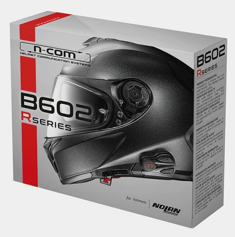 Interkom motoçiklete NOLAN B602 R, Bluetooth 5.0, i zi