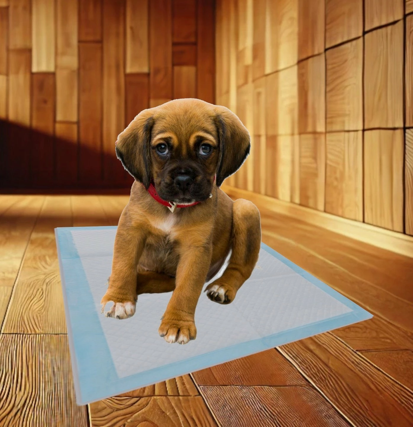 Pllaka higjienike për kafshë Bounn 45x60 cm, absorbim deri 500 ml, 100 copë, blu