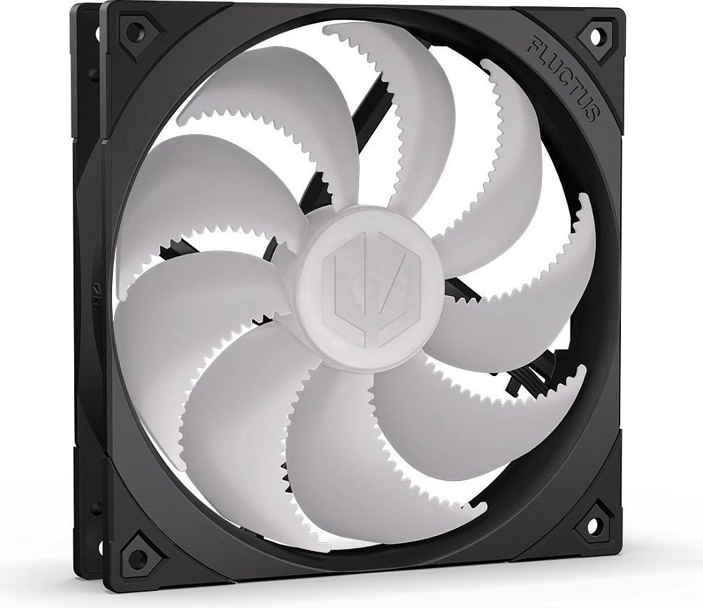 Ventilator kasë Endorfy Fluctus 140 PWM ARGB, 140mm, FDB, ARGB 5V, zi/bardhë