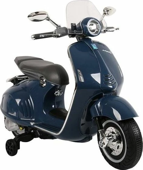 Skuter elektrik për fëmijë Lean Sport Vespa GTS 300, blu