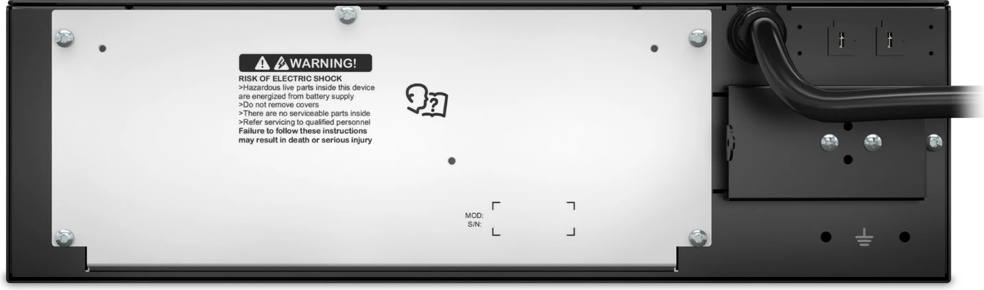 Bateri rackmount APC Smart-UPS SRT192RMBP2, 19" 3U, e zezë